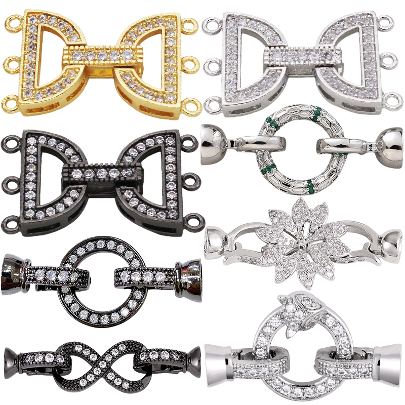 Jewelry Making Ideas - Juya 18K altın kaplama dekoratif konnektör