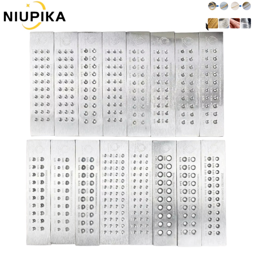 Jewelry Making Drawing - NIUPIKA Tungsten karbür tel çekme plakaları