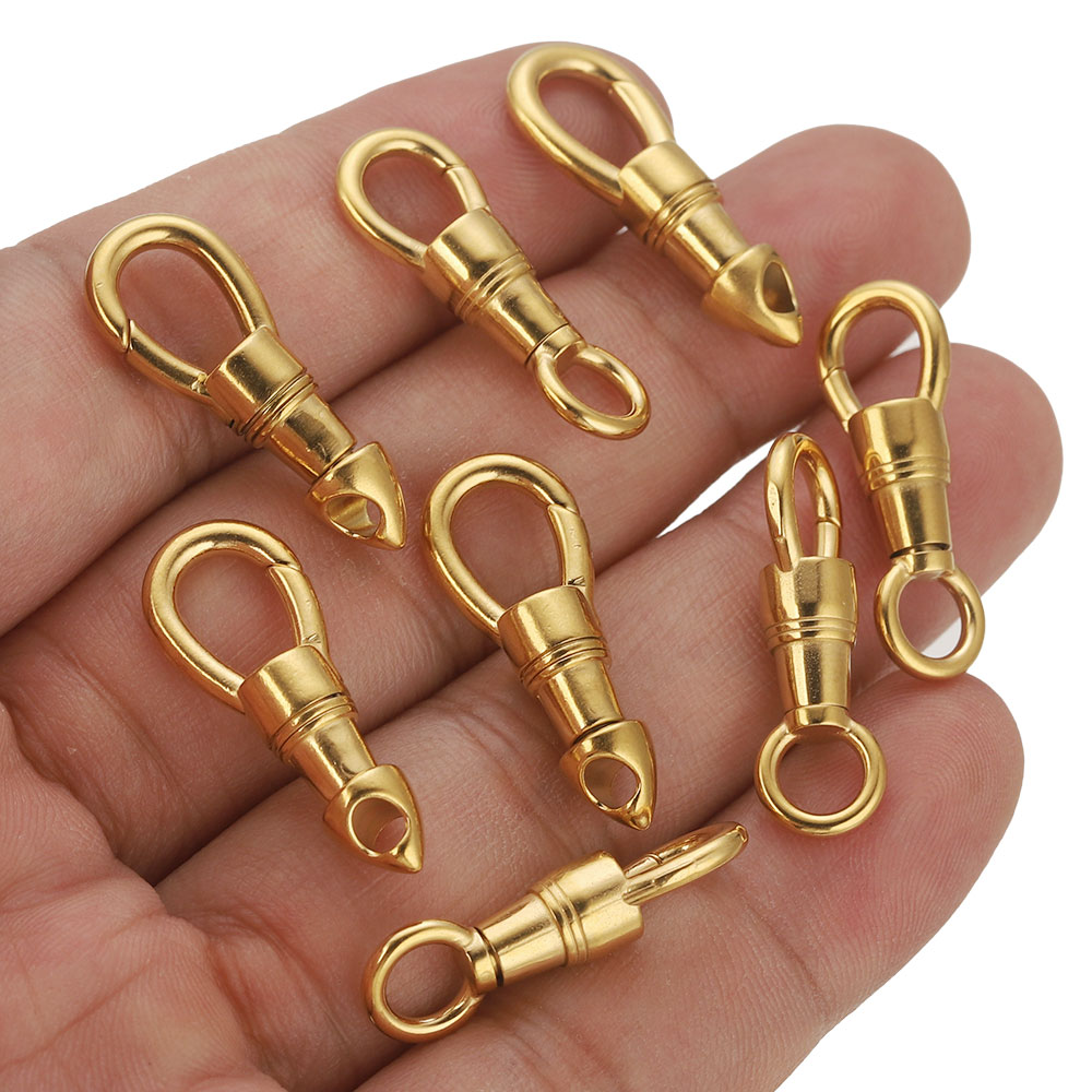Jewelry Making Ideas - 2 adet/grup paslanmaz çelik çanta anahtarlık