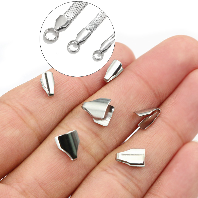 Jewelry Making Ideas - 100 adet paslanmaz çelik 2-7mm düz