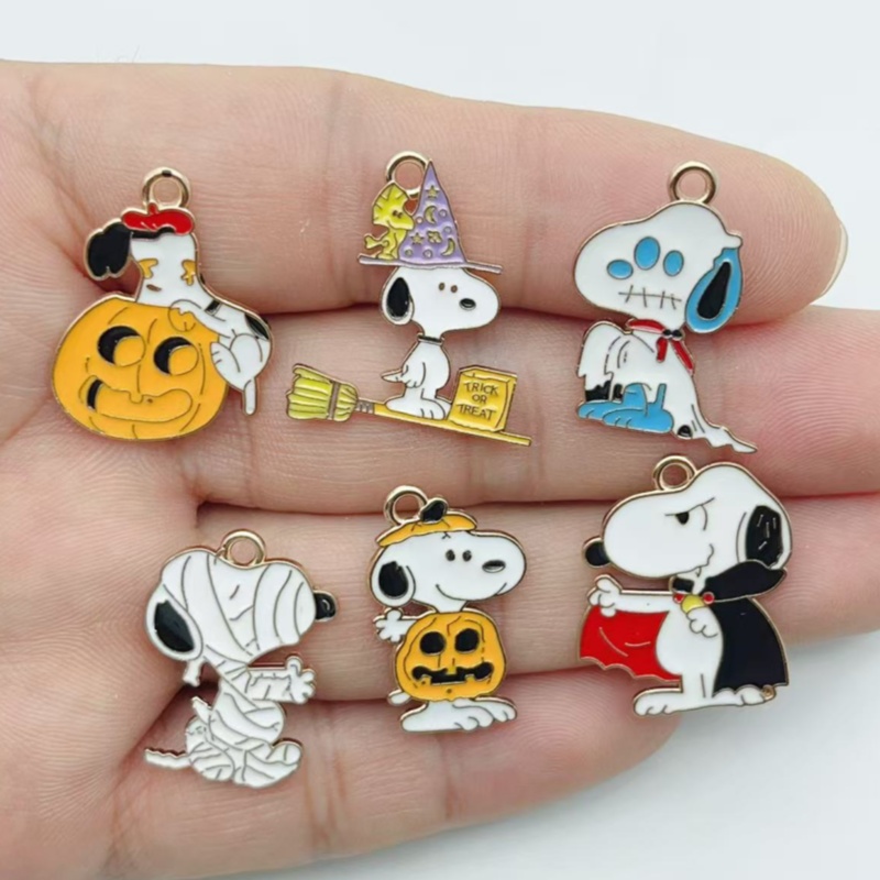 Jewelry Making Diy - 10 Adet Sevimli Cadılar Bayramı Karikatür