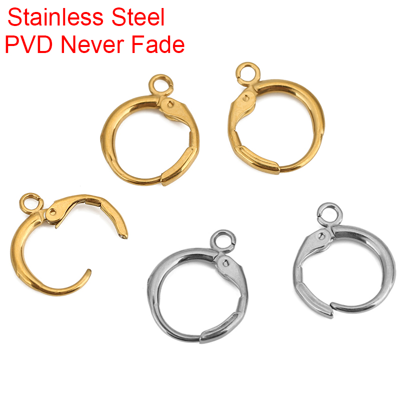 Jewelry Making Metal - 10 adet PVD Asla Solmaz Paslanmaz