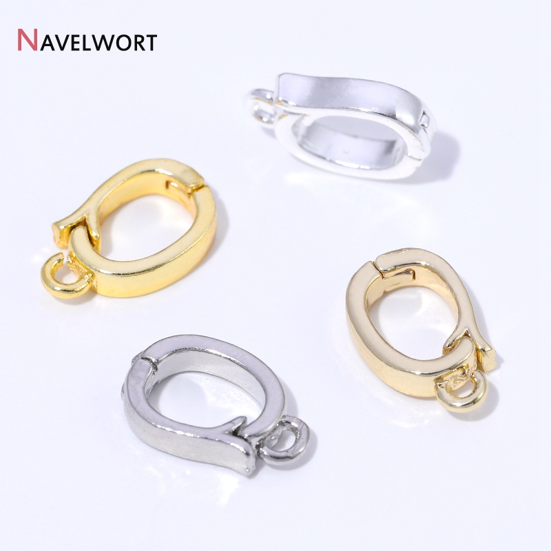Jewelry Making Metal - 14K/18K Altın Kaplama Pirinç Metal Menteşeli