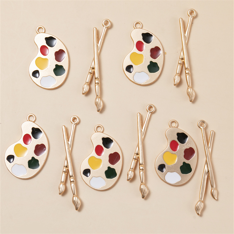 Jewelry Making Drawing - Trendy 10 adet/paket Eğlenceli Renkli Çizim