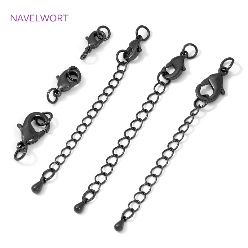 Jewelry Making Ideas - Siyah Renk Pirinç Istakoz Kapat ve