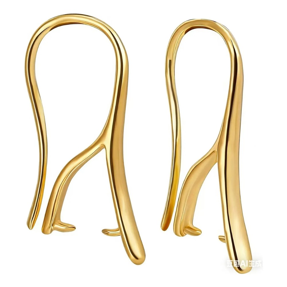 10/30 adet beyaz Pinch Bails i - Jewelry Making Brass incelemesi ve fiyatı