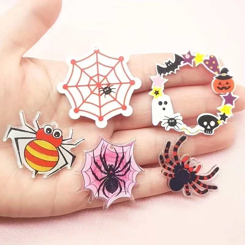 10 adet akrilik Cadılar Bayram - Jewelry Making Diy incelemesi ve fiyatı