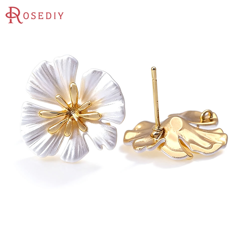 18 K Altın Renk Pirinç Çiçek S - Jewelry Making Brass incelemesi ve fiyatı
