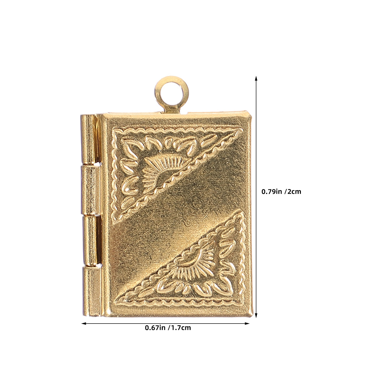 20 Adet Bakır Dikdörtgen Kitap - Jewelry Making Books incelemesi ve fiyatı