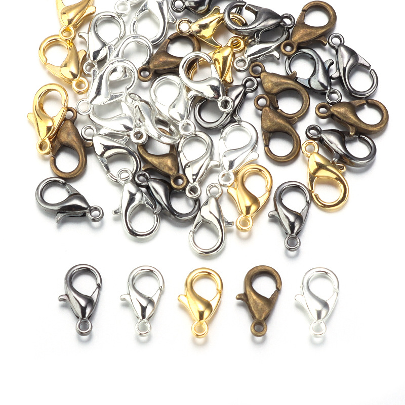 100 adet 9 12 14mm çinko alaşı - Jewelry Making Metal incelemesi ve fiyatı