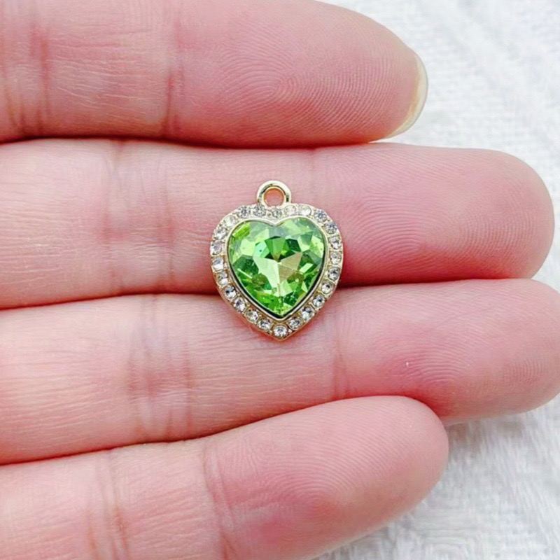 10 adet kalp şeklinde kakma re - Jewelry Making Diy incelemesi ve fiyatı