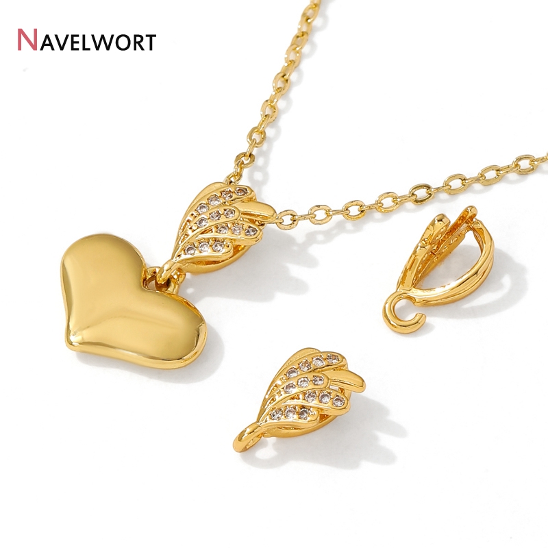 18K Altın Kaplama Pirinç Zirko - Jewelry Making Brass incelemesi ve fiyatı