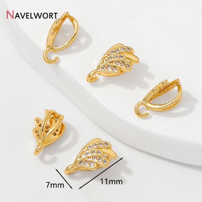 18K Altın Kaplama Pirinç Zirko - Jewelry Making Brass incelemesi ve fiyatı