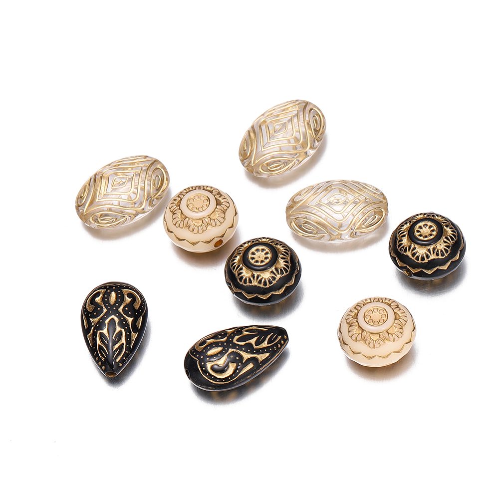 20 adet Retro renkli çizim düz - Jewelry Making Drawing incelemesi ve fiyatı