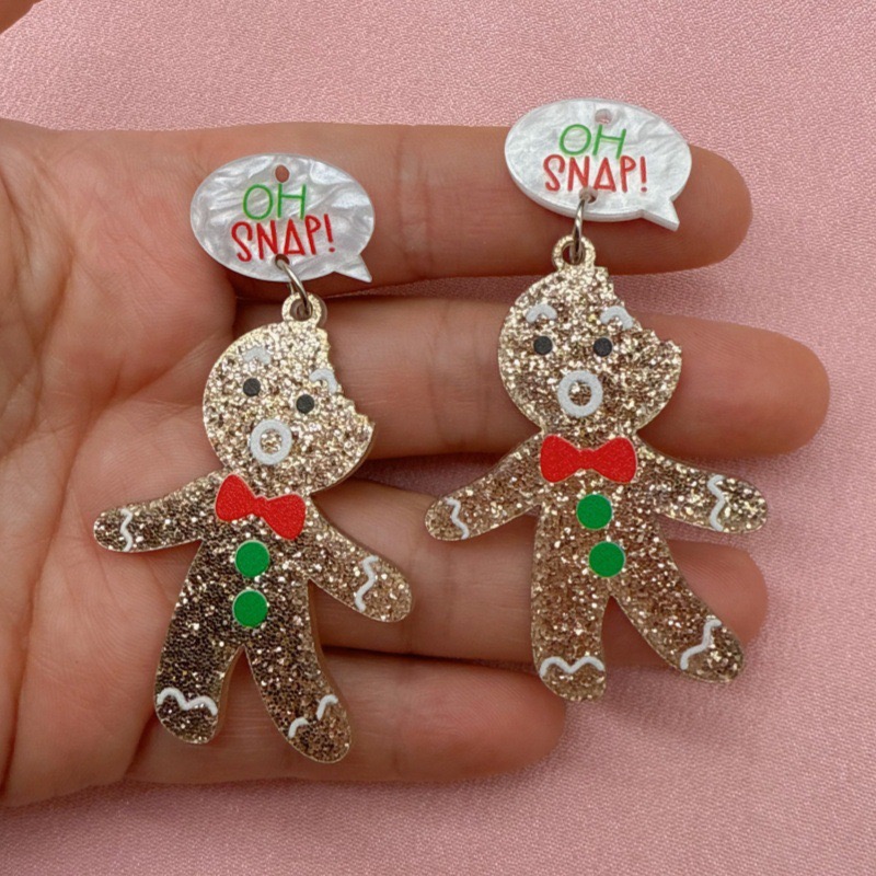 10 adet Sevimli Noel Zencefill - Jewelry Making Diy incelemesi ve fiyatı