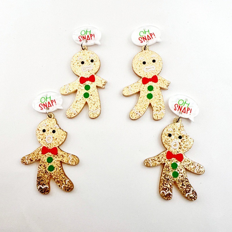 10 adet Sevimli Noel Zencefill - Jewelry Making Diy incelemesi ve fiyatı