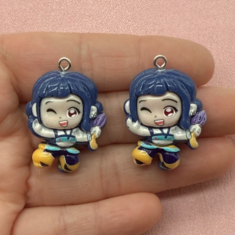 10 adet reçine karikatür kolye - Jewelry Making Diy incelemesi ve fiyatı
