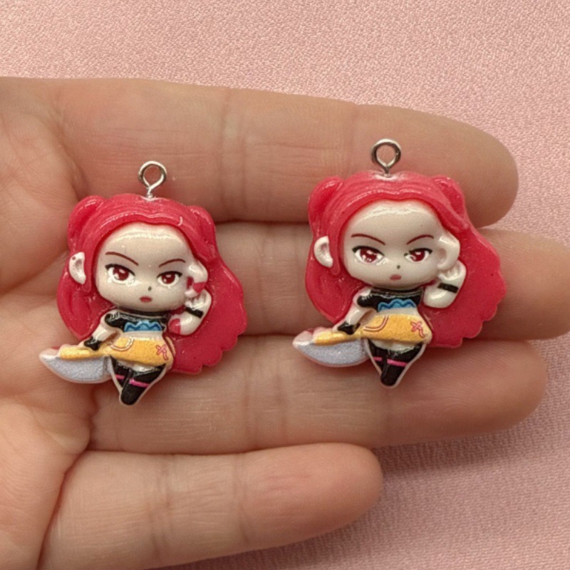 10 adet reçine karikatür kolye - Jewelry Making Diy incelemesi ve fiyatı