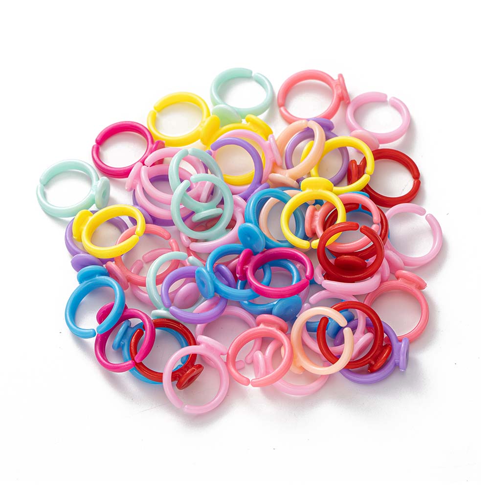 100 adet Şeffaf Plastik Ayarla - Jewelry Making 4 Year Old incelemesi ve fiyatı