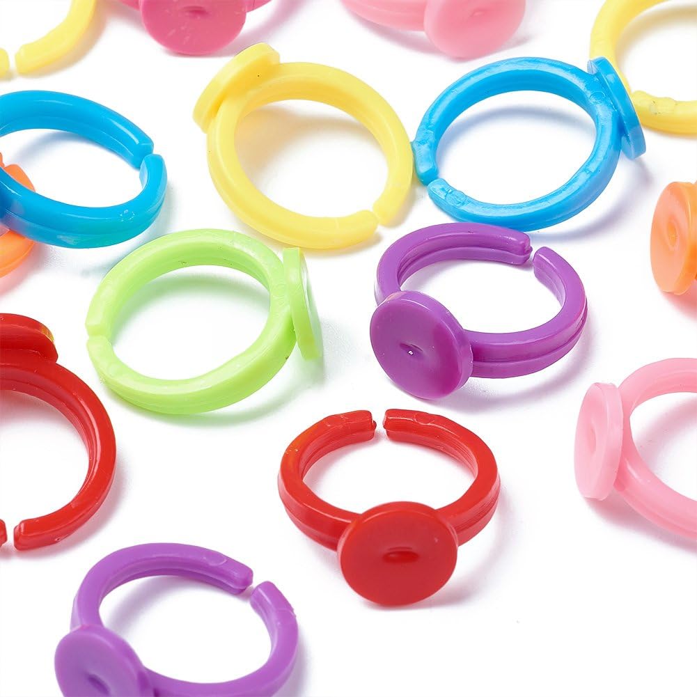 100 adet Şeffaf Plastik Ayarla - Jewelry Making 4 Year Old incelemesi ve fiyatı