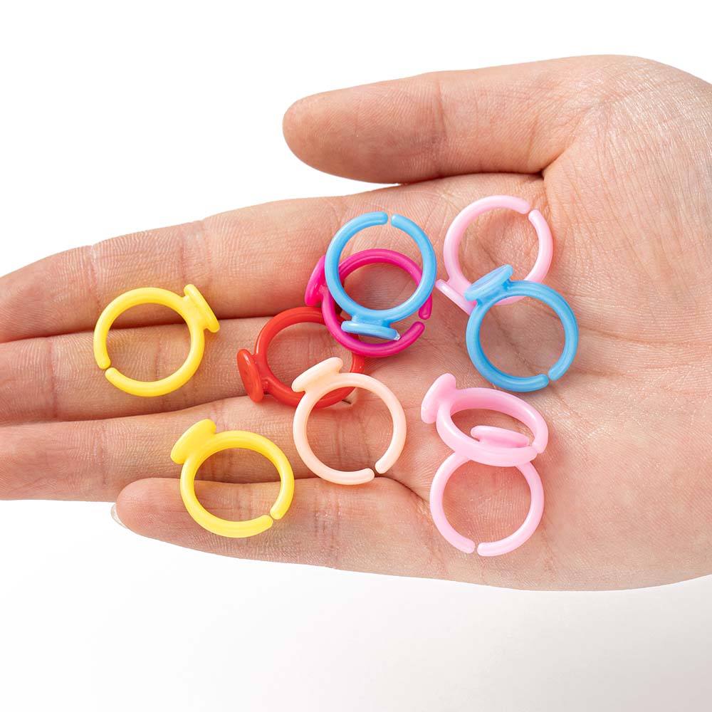 100 adet Şeffaf Plastik Ayarla - Jewelry Making 4 Year Old incelemesi ve fiyatı