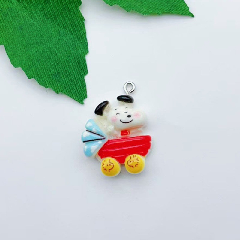12 adet reçine karikatür köpek - Jewelry Making Diy incelemesi ve fiyatı