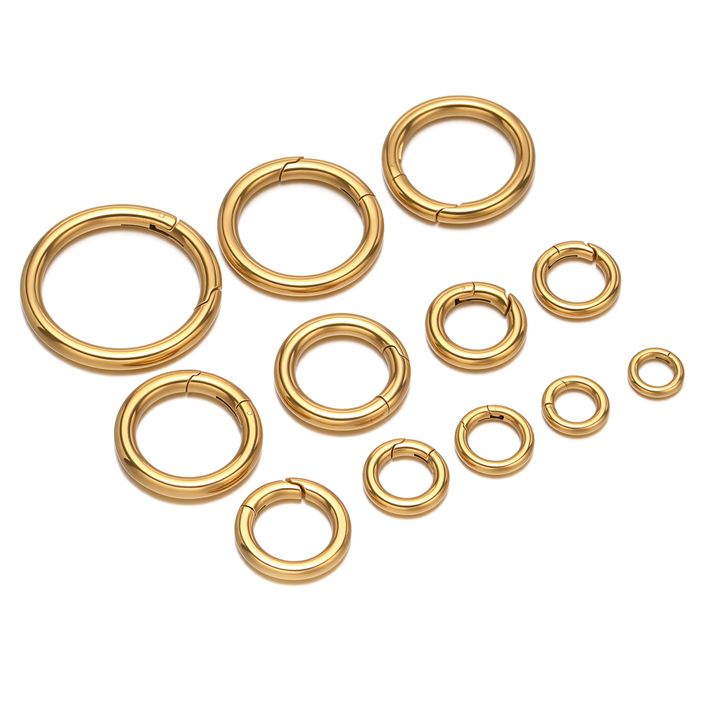 2 adet/grup yuvarlak yaylı kli - Jewelry Making Metal incelemesi ve fiyatı