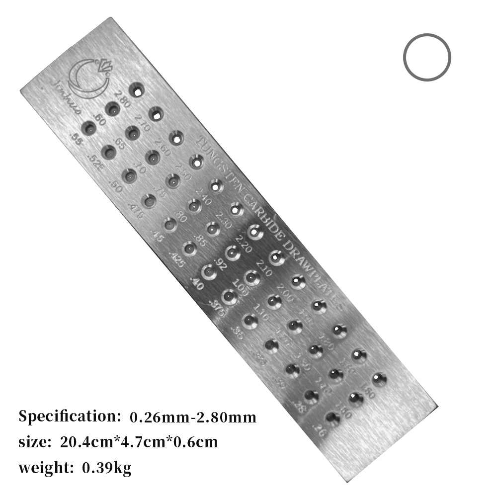 Tungsten karbür tel Drawplates - Jewelry Making Drawing incelemesi ve fiyatı