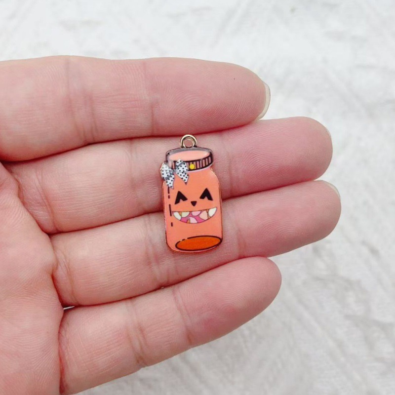 12 adet alaşımlı baskılı şişe  - Jewelry Making Diy incelemesi ve fiyatı