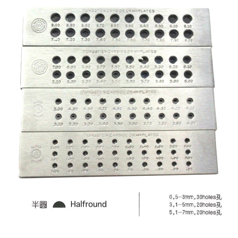 Yarım yuvarlak Tungsten karbür - Jewelry Making Drawing incelemesi ve fiyatı