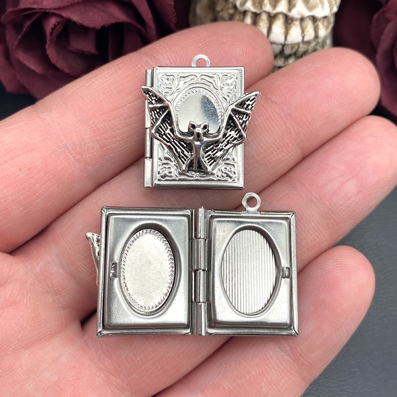 2 adet 27*22mm Yarasa Kitap Ma - Jewelry Making Books incelemesi ve fiyatı
