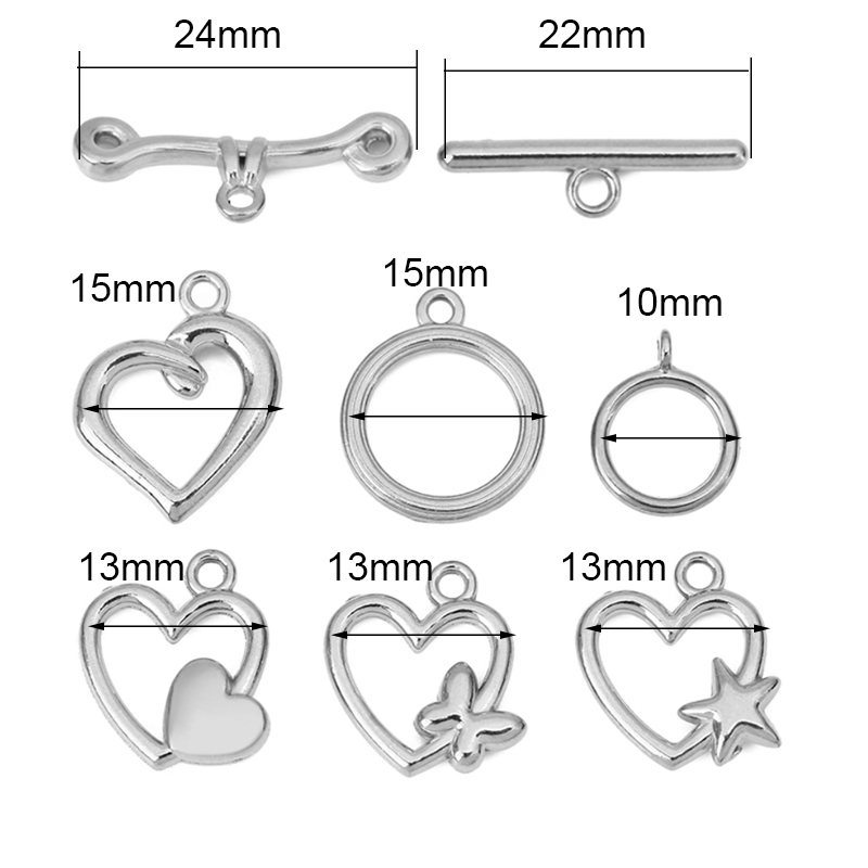 5 set PVD Solmaz Paslanmaz Çel - Jewelry Making Brass incelemesi ve fiyatı