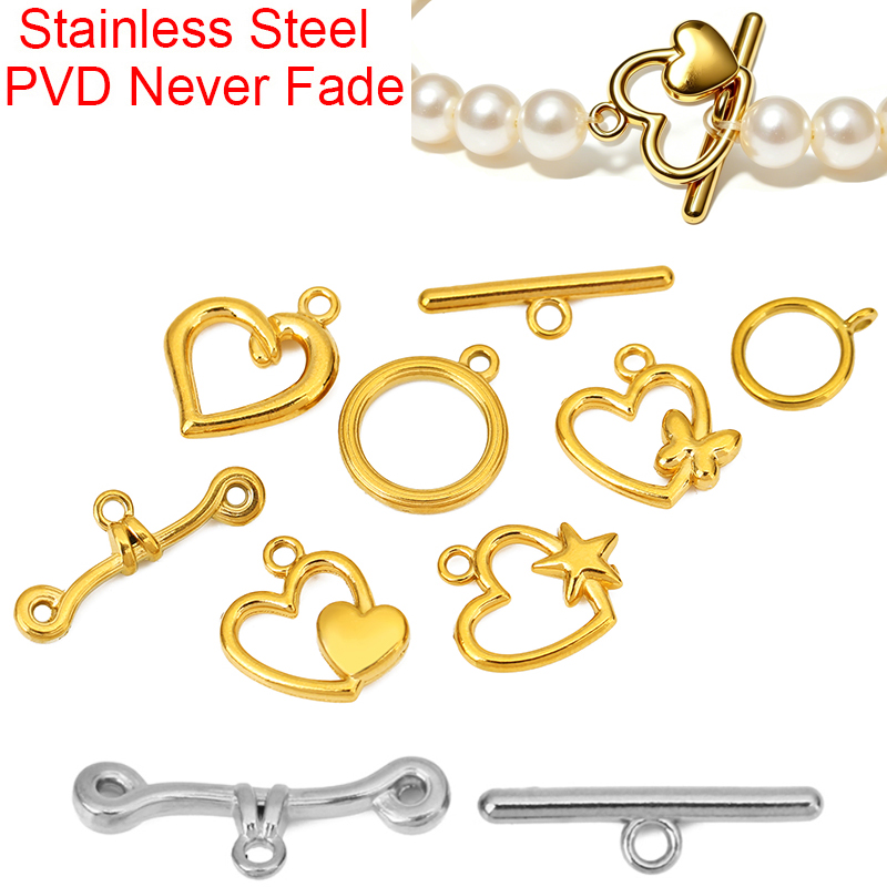 5 set PVD Solmaz Paslanmaz Çel - Jewelry Making Brass incelemesi ve fiyatı