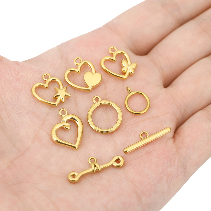 5 set PVD Solmaz Paslanmaz Çel - Jewelry Making Brass incelemesi ve fiyatı