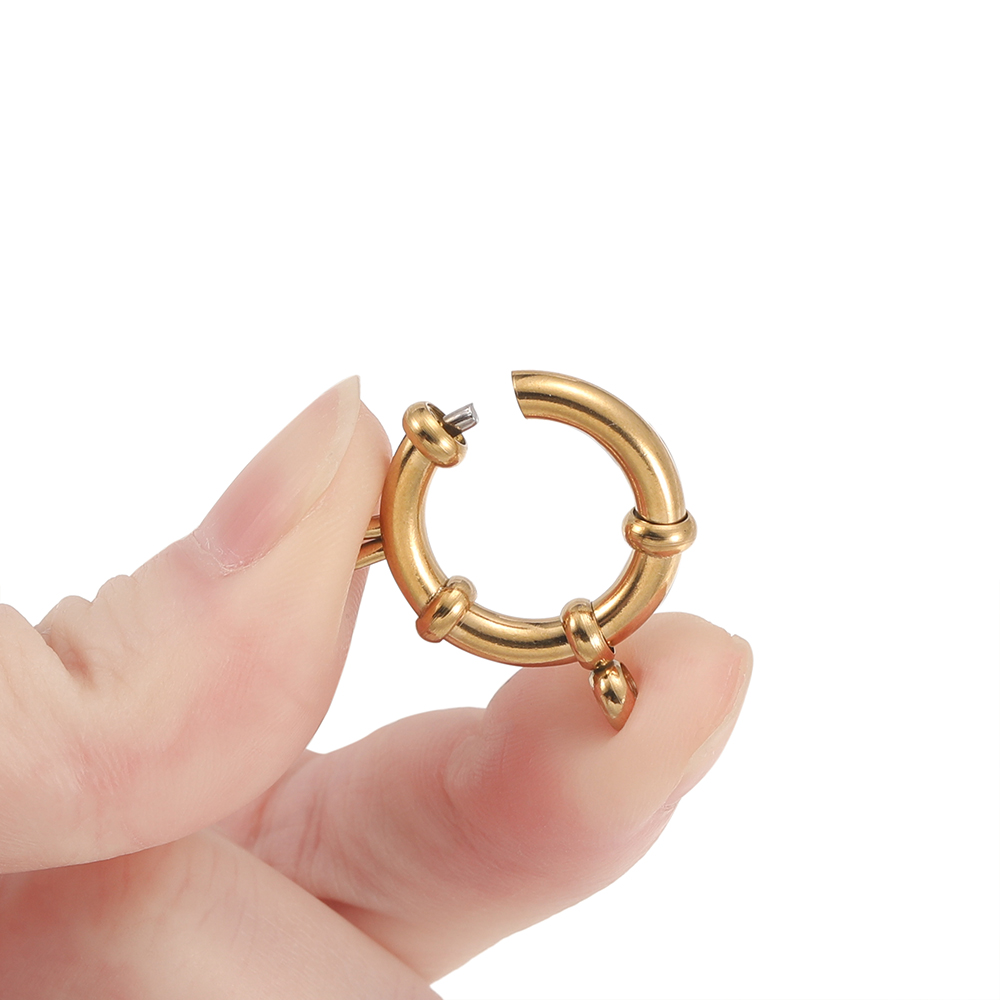 2 adet Paslanmaz Çelik Yuvarla - Jewelry Making Brass incelemesi ve fiyatı