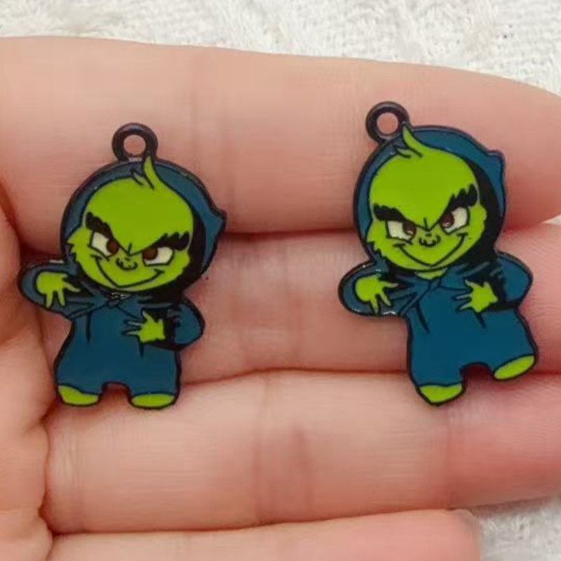 10 adet alaşımlı yağlı boyalı  - Jewelry Making Diy incelemesi ve fiyatı