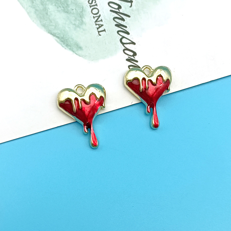 10 adet eriyik kalp Charms siy - Jewelry Making 4 Year Old incelemesi ve fiyatı