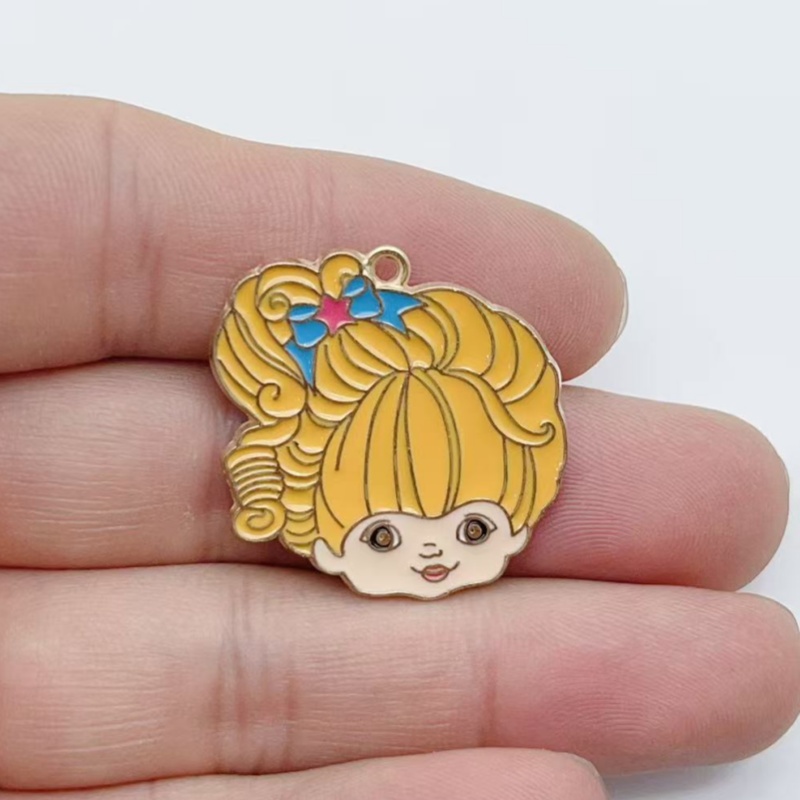 10 adet Sevimli Küçük Kız Emay - Jewelry Making Brass incelemesi ve fiyatı