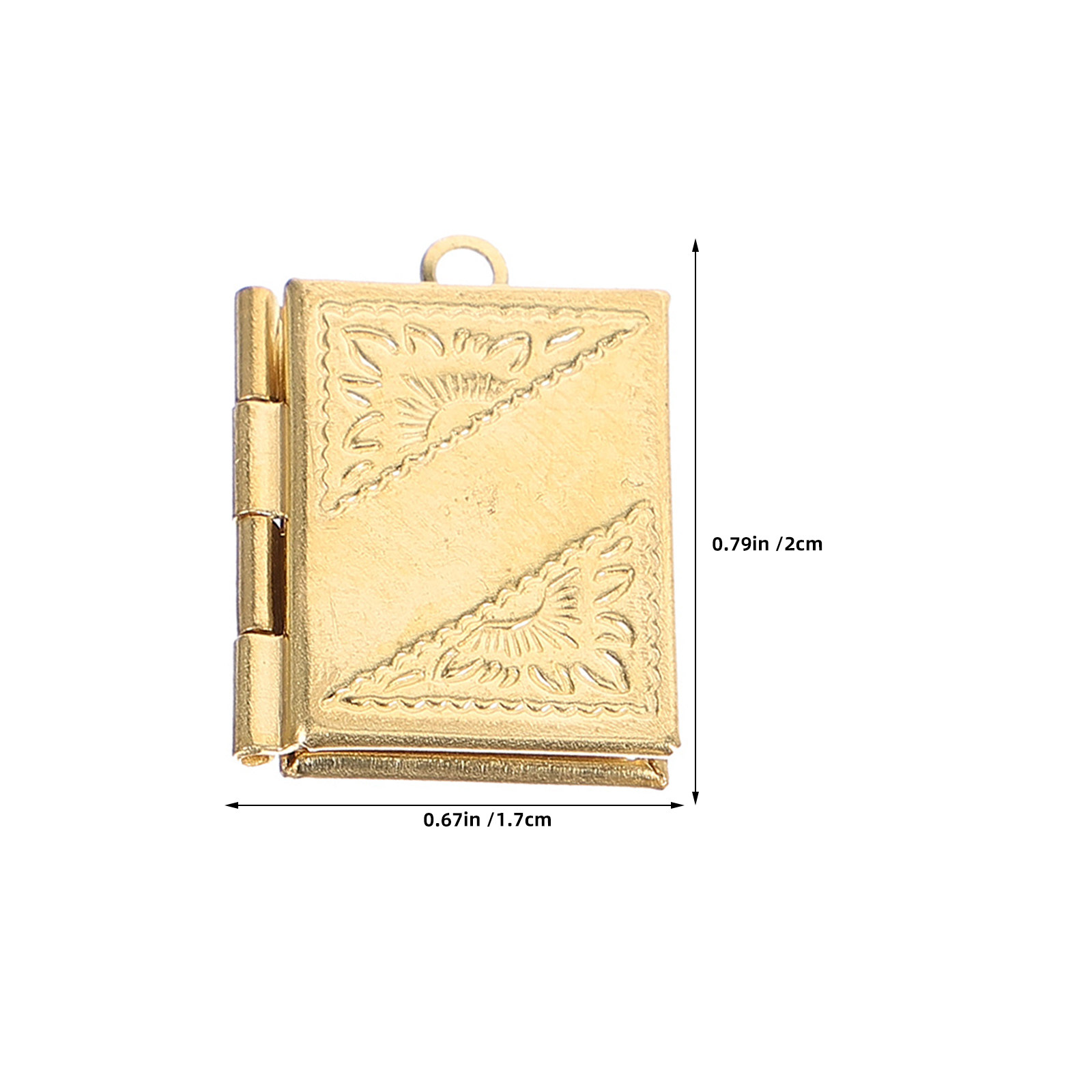 20 Adet Bakır Dikdörtgen Kitap - Jewelry Making Books incelemesi ve fiyatı